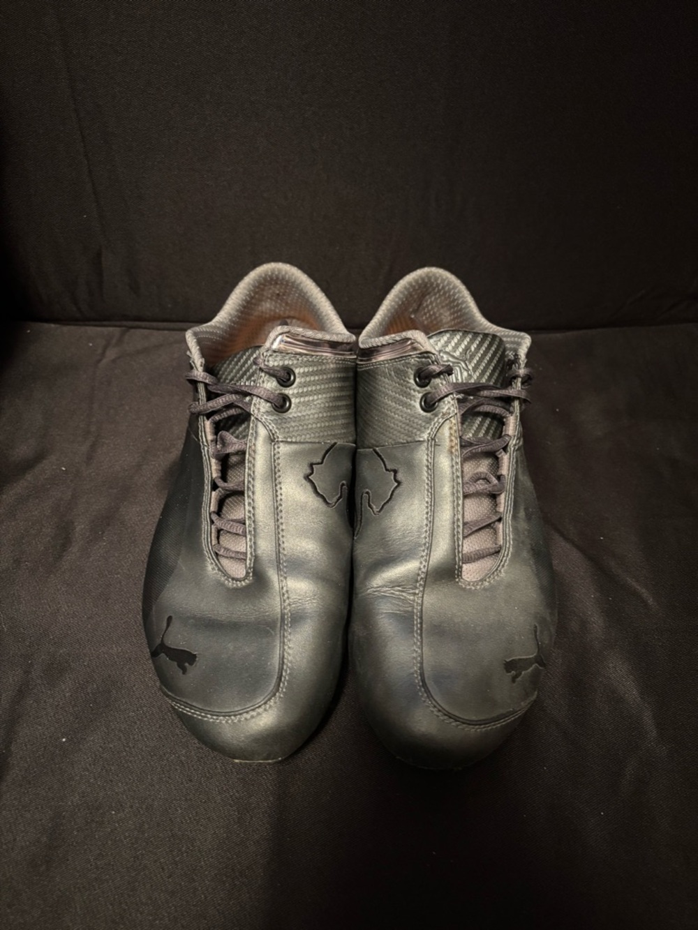 Puma Men’s Grey Future Cat Leather Casual Sneakers